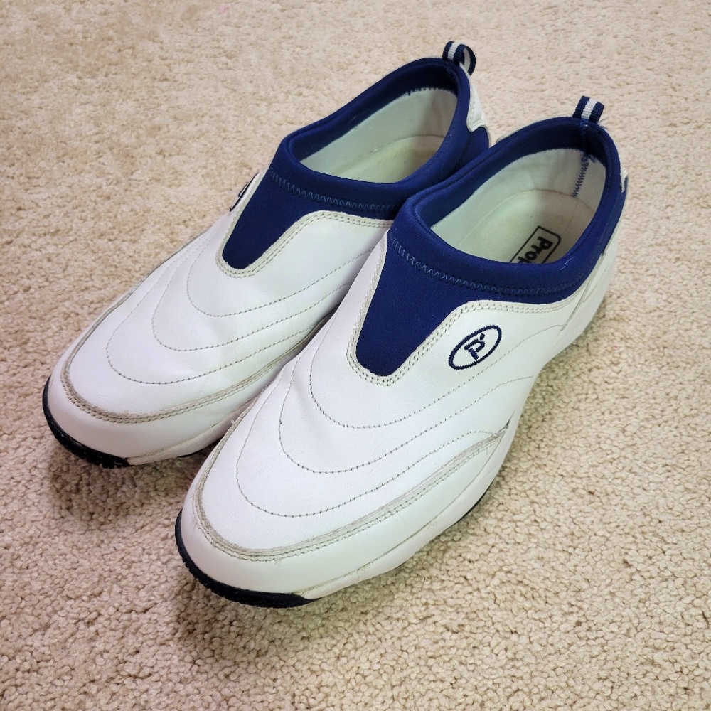 Proper Wash n Wear II Slip-on Walking Shoe - Men's, White, Size 10.5M